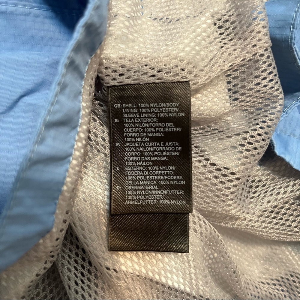 The North Face Girls Hyvent Light Blue Jacket Size Large - Picture 9 of 14